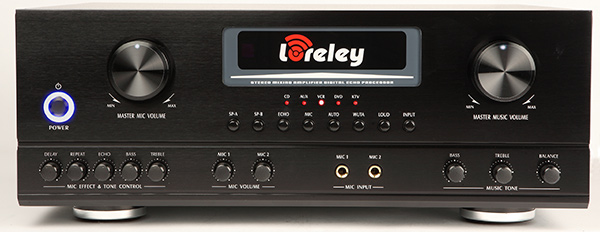 HK-520 萊茵家綜合擴大機產品照 LORELEY Integrated Amplifier/海智國際/HIZON/頂級防護電路設計/迴音控制/人聲輸出/遙控接收/可搭配點歌機/伴唱機/音響/喇叭/DVD播放器/MP3播放器/藍光B-ray播放器/PS4/Wii/X-BOX360等娛樂用品/商業用的投幣機/投幣式點歌機/投幣式伴唱機/投幣式喇叭也可用/個人用的唱歌器材/唱歌設備/唱歌裝置/家庭用的家庭劇院組/UHF無線麥克風/VHF無線麥克風/2.4G無線麥克風都可適用/可打造個人錄音室/演奏廳/KTV包廂