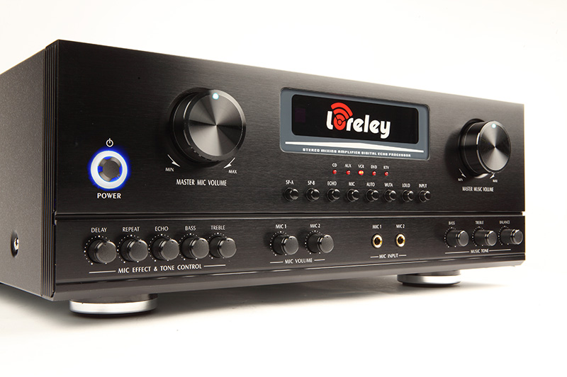 HK-520 萊茵家綜合擴大機產品照 LORELEY Integrated Amplifier/海智國際/HIZON/頂級防護電路設計/迴音控制/人聲輸出/遙控接收/可搭配點歌機/伴唱機/音響/喇叭/DVD播放器/MP3播放器/藍光B-ray播放器/PS4/Wii/X-BOX360等娛樂用品/商業用的投幣機/投幣式點歌機/投幣式伴唱機/投幣式喇叭也可用/個人用的唱歌器材/唱歌設備/唱歌裝置/家庭用的家庭劇院組/UHF無線麥克風/VHF無線麥克風/2.4G無線麥克風都可適用/可打造個人錄音室/演奏廳/KTV包廂