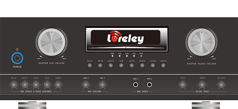 HK-520 萊茵家綜合擴大機產品照 LORELEY Integrated Amplifier/海智國際/HIZON/頂級防護電路設計/迴音控制/人聲輸出/遙控接收/可搭配點歌機/伴唱機/音響/喇叭/DVD播放器/MP3播放器/藍光B-ray播放器/PS4/Wii/X-BOX360等娛樂用品/商業用的投幣機/投幣式點歌機/投幣式伴唱機/投幣式喇叭也可用/個人用的唱歌器材/唱歌設備/唱歌裝置/家庭用的家庭劇院組/UHF無線麥克風/VHF無線麥克風/2.4G無線麥克風都可適用/可打造個人錄音室/演奏廳/KTV包廂